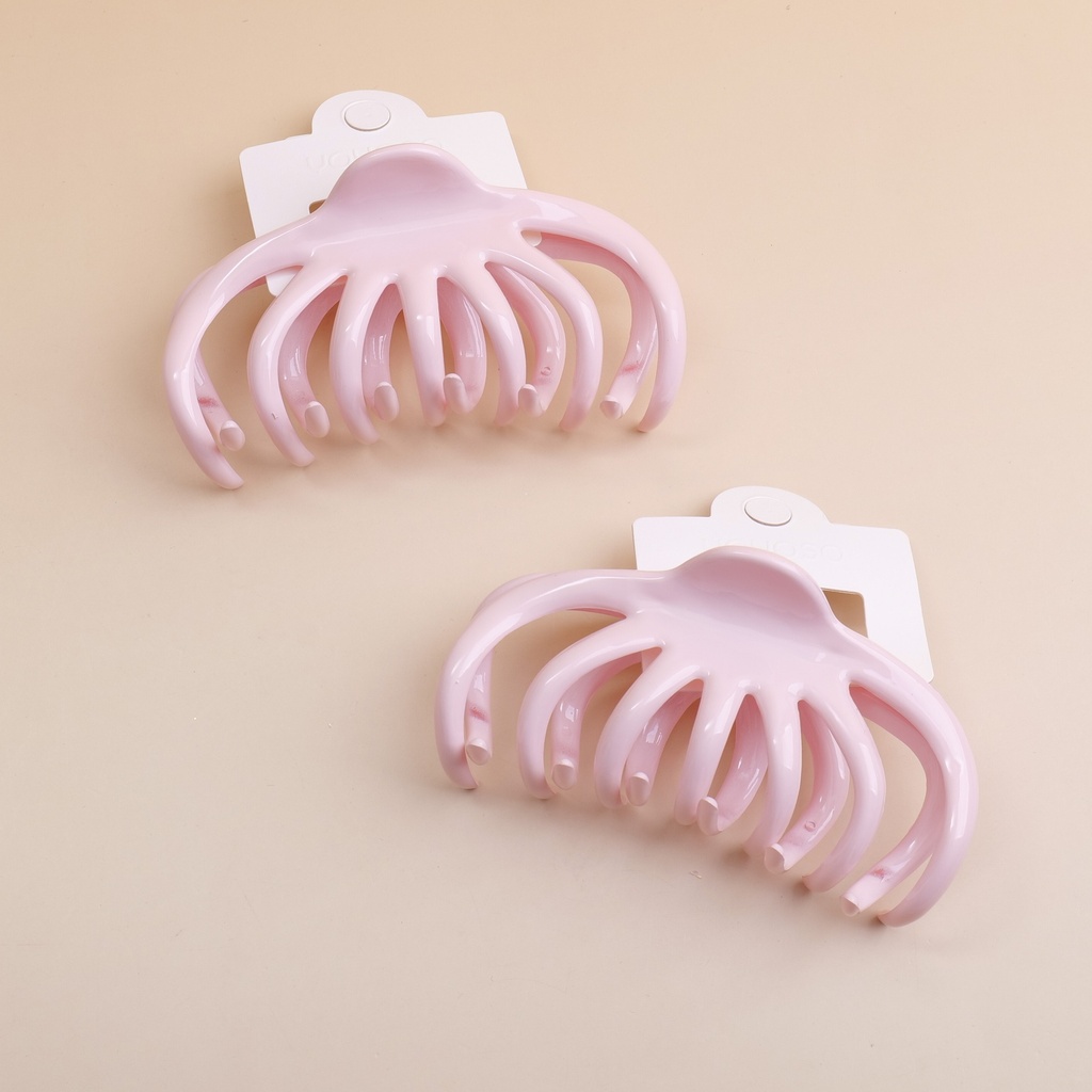Acrylic claw clip - pink