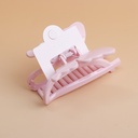 Butterfly claw clip - pink
