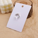 Double-layer Plain Ring