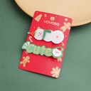 Christmas Series Snowman Combination Hair Clip
