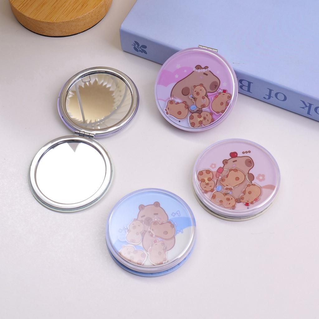 Cute Pet Wobble Round Fashion Mirror