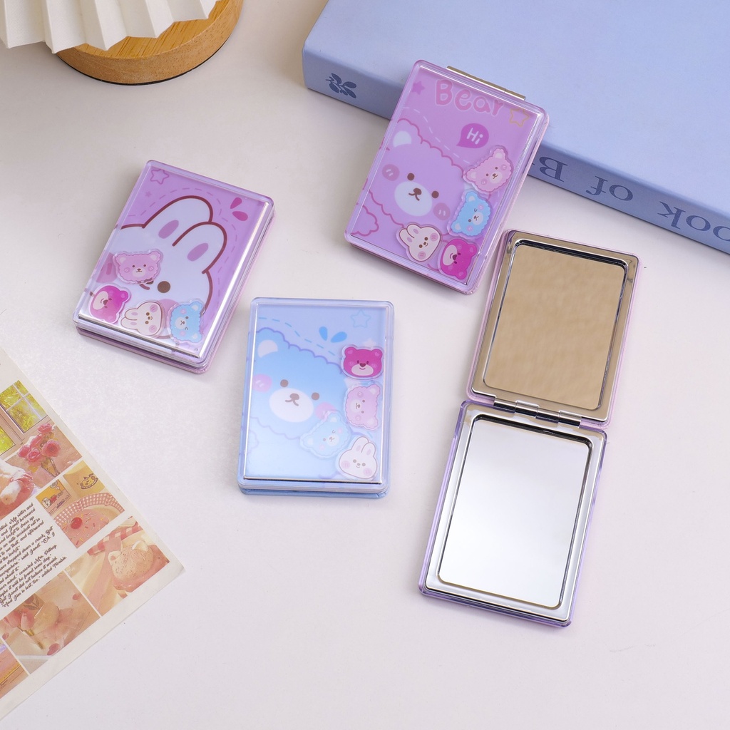 Cute animal Wobble Rectangle Fashion Mirror
