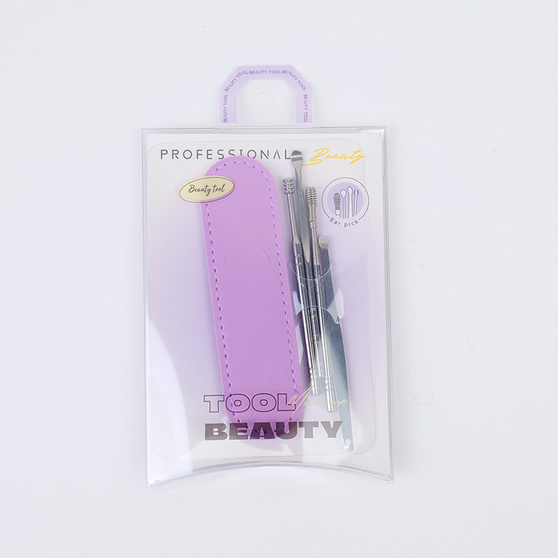 Portable Ear Picks 4pcs (with storage bag)