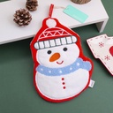 Christmas Snowman Hand Towel