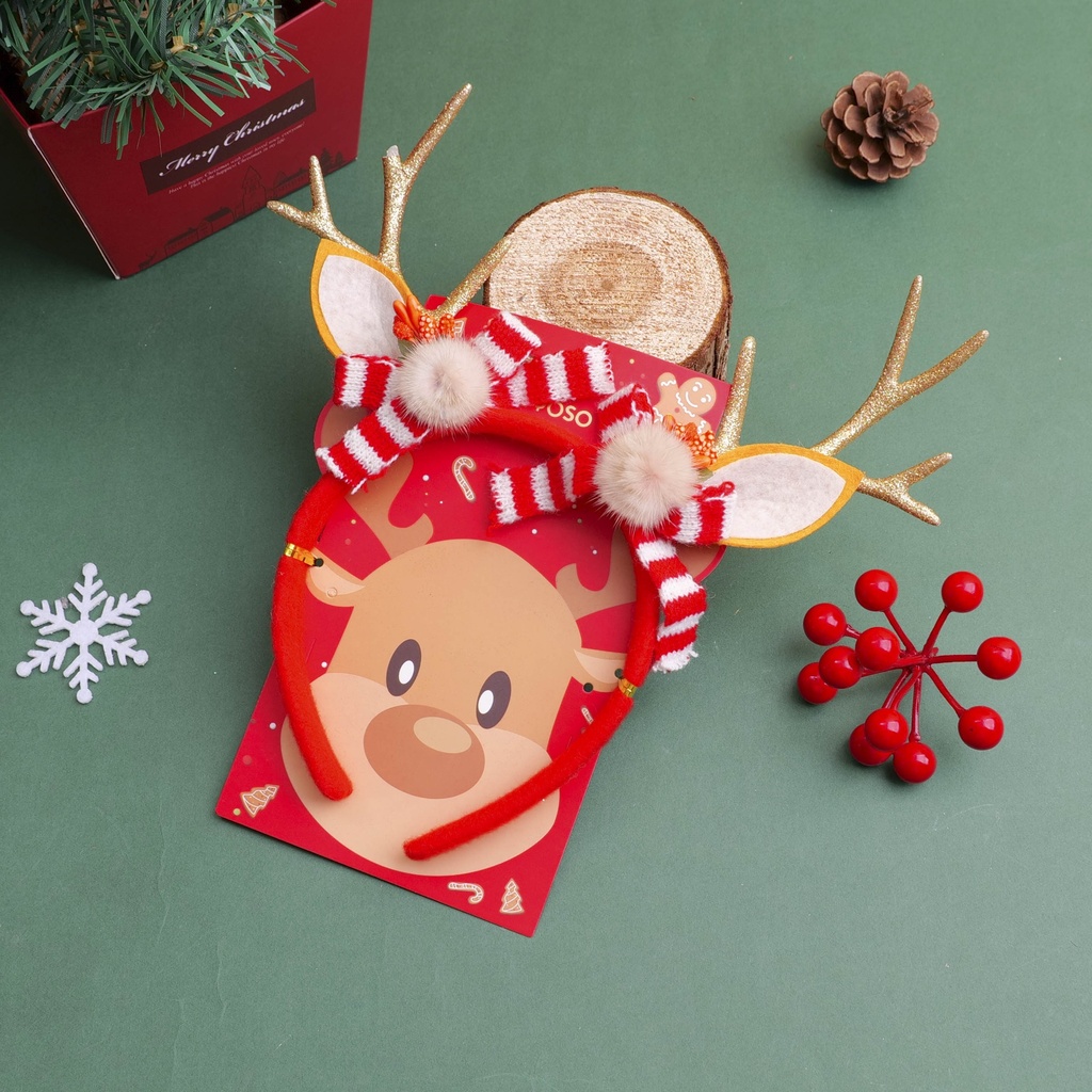 Christmas Series Antler Headband - 3