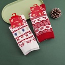 Christmas Mid-calf Socks（Pack of two pairs） - 14