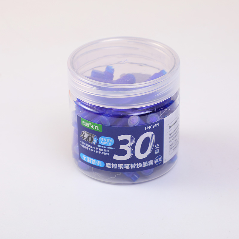FSC954 Fountain pen refill cartridge 30pcs-blue
