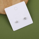 Simple heart earrings