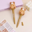 Foodie Capybara Winking Pen - Black Refill