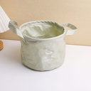 Desktop round barrel waterproof storage basket