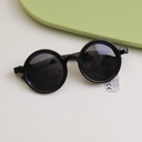 Bear print polarized glasses for children - black