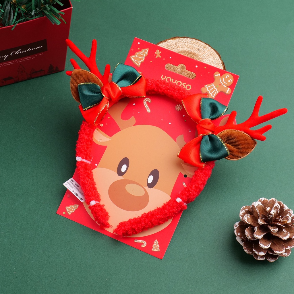 Christmas Series Fabric Headband-001