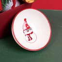 Christmas series snowman bowl 11cm