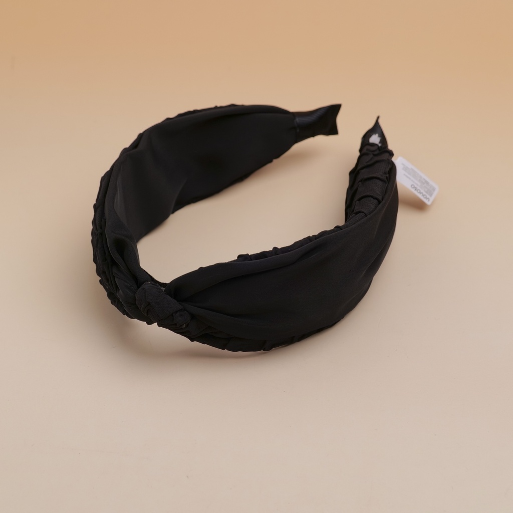 Classic Black Knot Headband