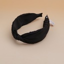Classic Black Knot Headband
