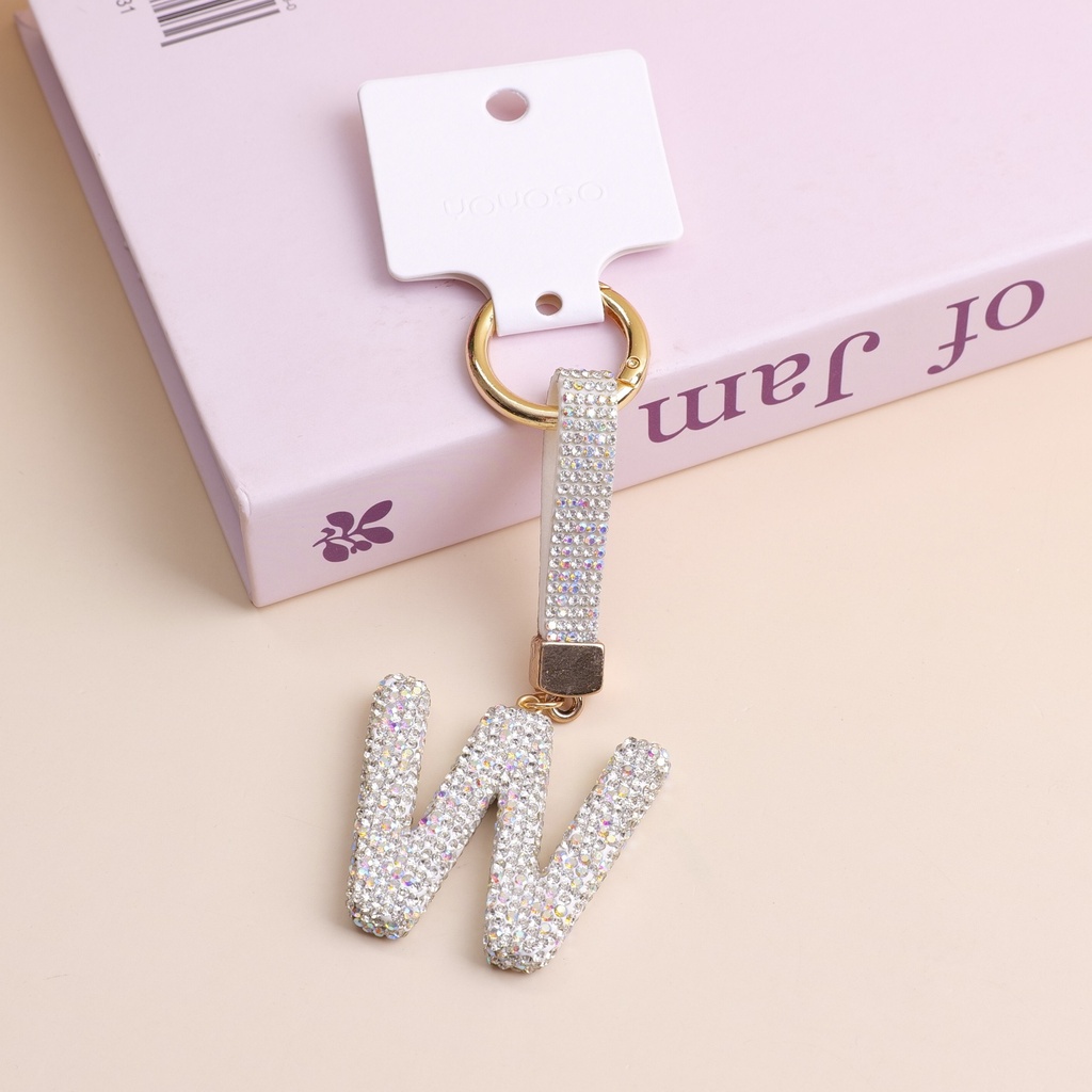 Letter W Keychain