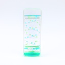 Rectangular colored oil-dripping ornament