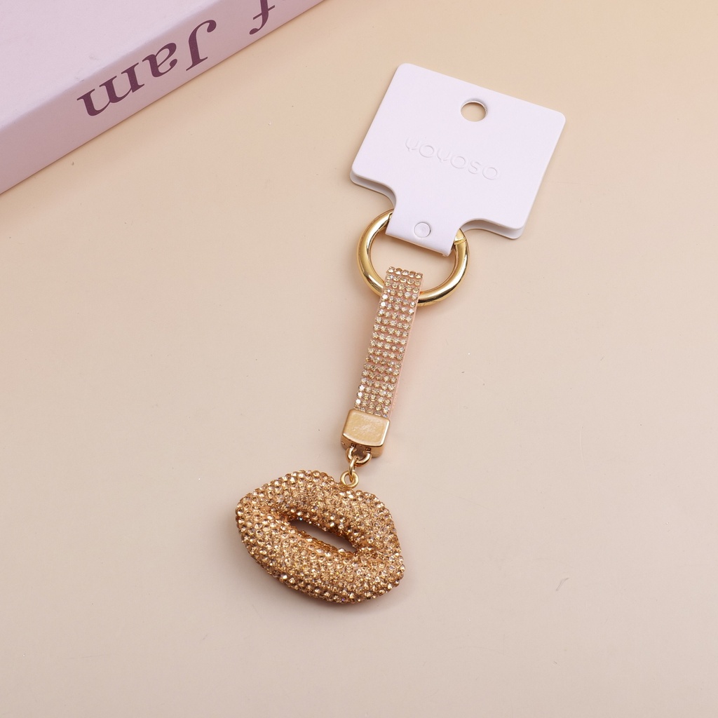 Lip Keychain - Champagne
