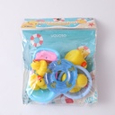 KQ-1273 Cute duck pinch bath toy