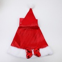 Christmas series red bowknot hat