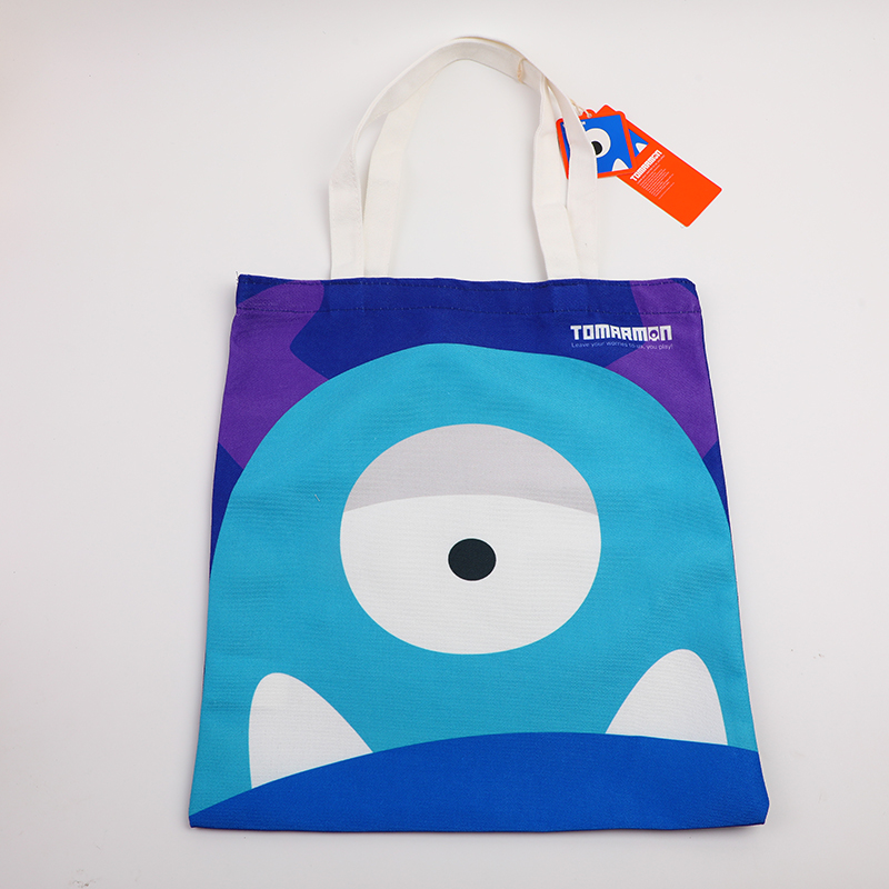 TOMARMON series big eye shopping bag-light blue