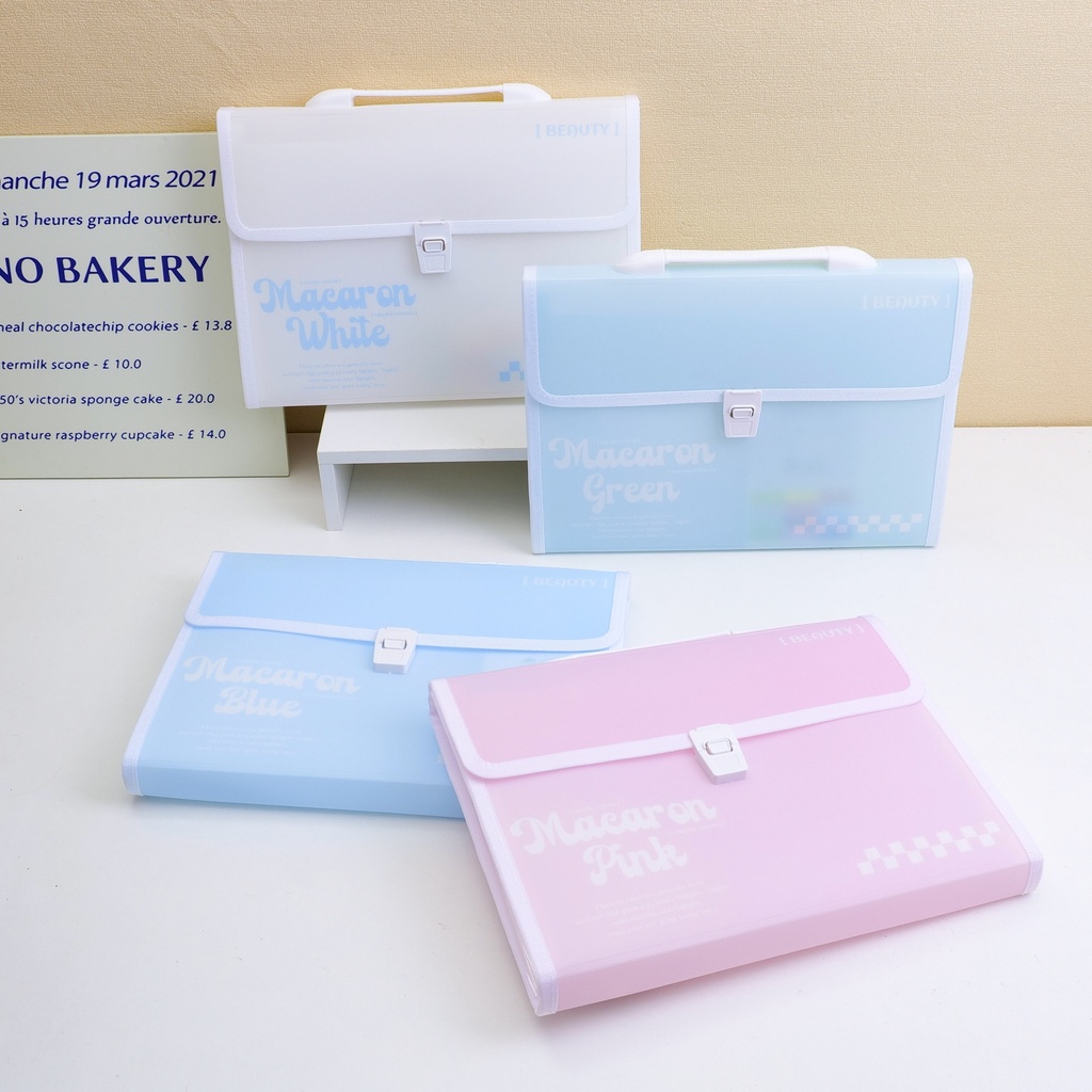 Macaron Series (13 PCS expanding folder)