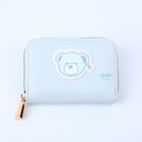 TEDDY ISLAND series women's wallet-blue