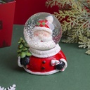 Christmas Series - Red Santa Claus Head Water Globe Ornament