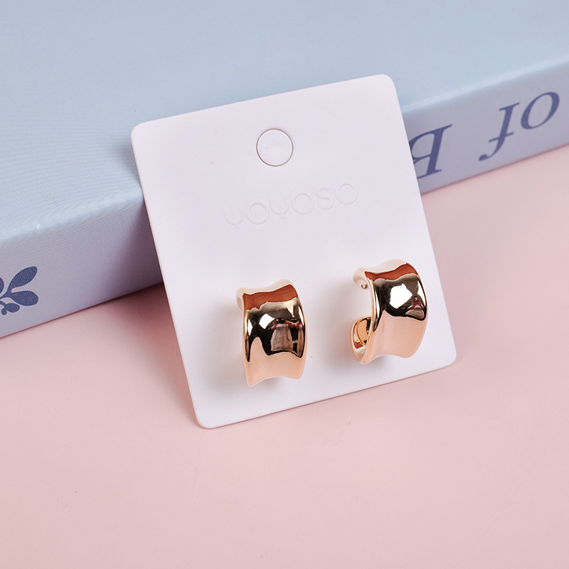 Christmas series pearl elk stud earrings