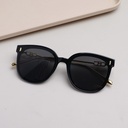 B-Letter Ladies' Sunglasses - Black