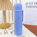 Fresh and elegant bullet vacuum cup 450ml-blue
