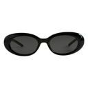 Sleepy emo sunglasses for women - black grey