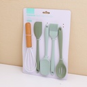 Fashion silicone kitchen utensil 5pcs