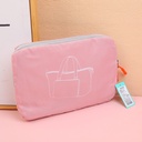 Folding Luggage organizer - pink