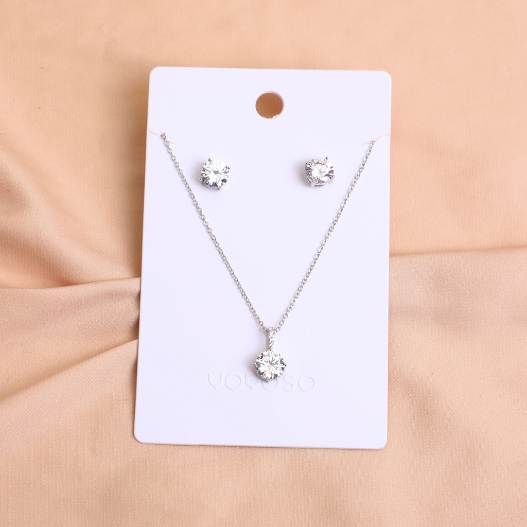 Minimalist Half Round Versatile Earrings - Silver