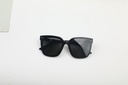 Premium square sunglasses for women - black grey