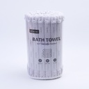 Coral Velvet Bamboo Large Bath Towel - Gray