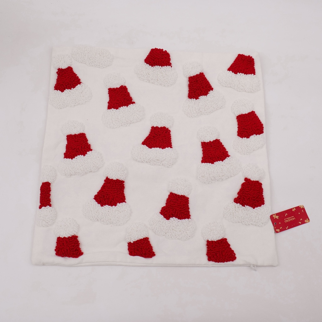 Christmas Series Throw Pillow - Christmas Hat Style