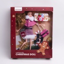 Christmas Series - 11.5-inch Christmas Doll with 11 Joints Model QJ197C