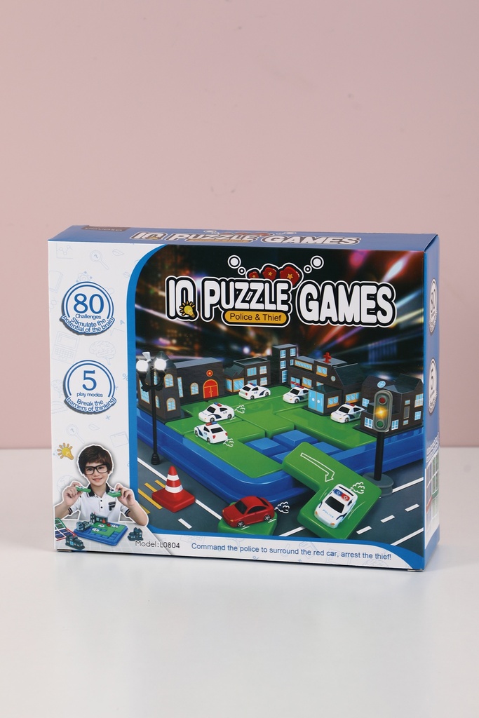 IQ games -Building blocks for the police's war with bandits
