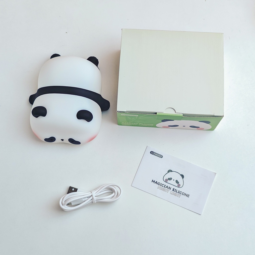 K - 1155 Lying Panda Silicone Night Light