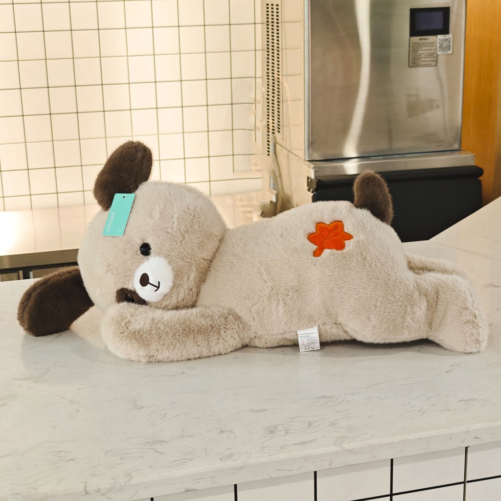 Pug Dog Series - Prone Position Plush Doll - 60 cm