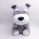 Schnauzer Puppy Series - Seated plush doll -43cm