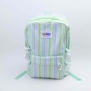 Striped Lightweight Backpack-Green