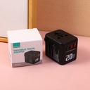606O20 Multi-Country Available Smart Multi-Port Fast-Charger 20W