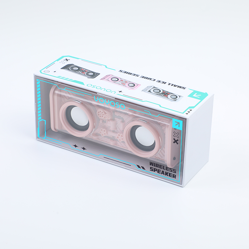 A8 Small ice cube series wireless speaker-pink
