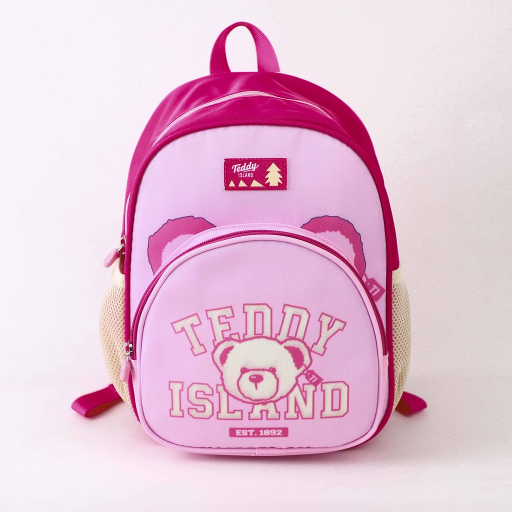 TEDDY ISLAND Series Kids Backpack - Pink