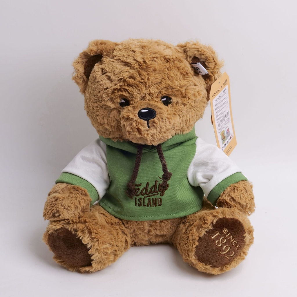 TEDDY ISLAND Series Sweatshirt Doll-Green