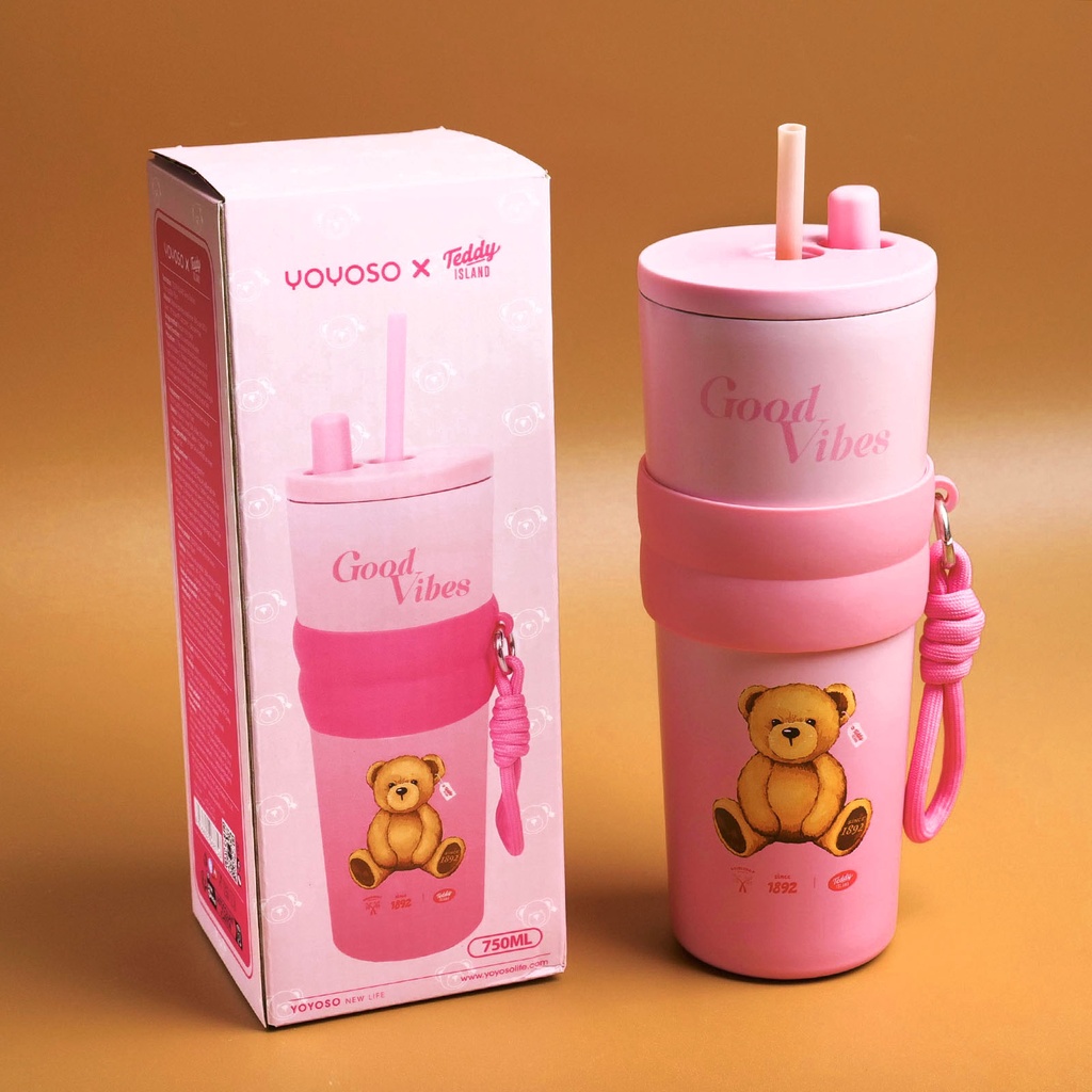 TEDDY ISLAND Series Fashion Thermos008-750ml