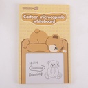 TEDDY ISLAND Series 10-inch Lying Pose Magnetic Whiteboard
